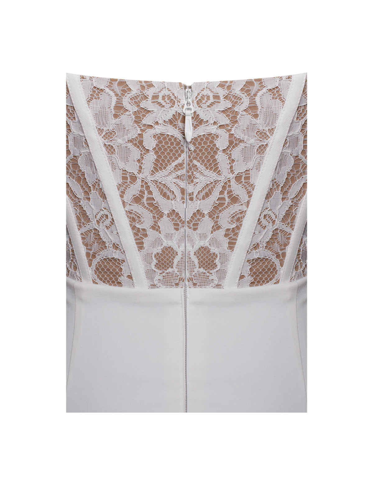 Junia White Lace Corset Maxi Dress (Archive Sale)