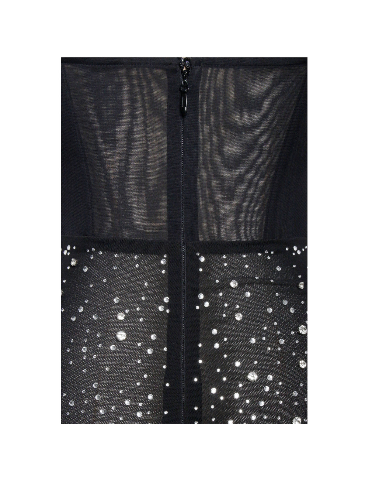 Jimena Crystal Embellished Back Slit Maxi Dress (Archive Sale)