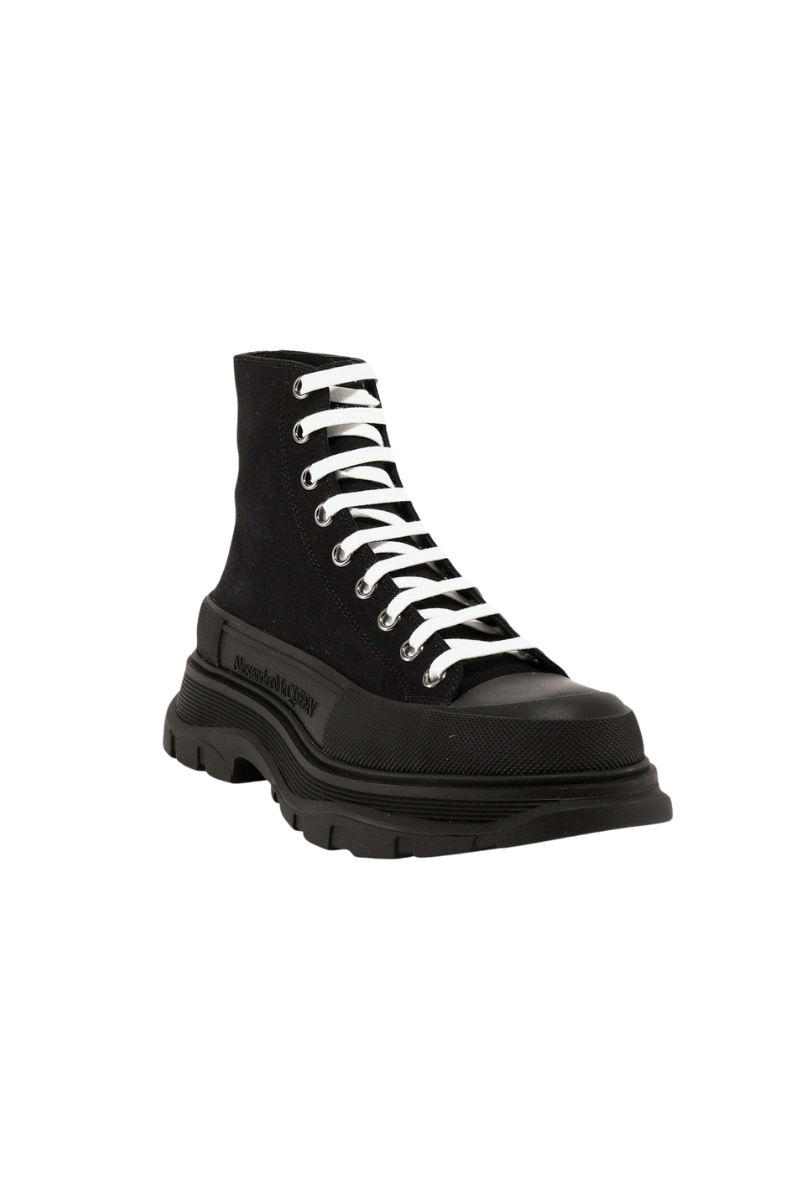 Alexander Mcqueen Tread Slick Black Mens