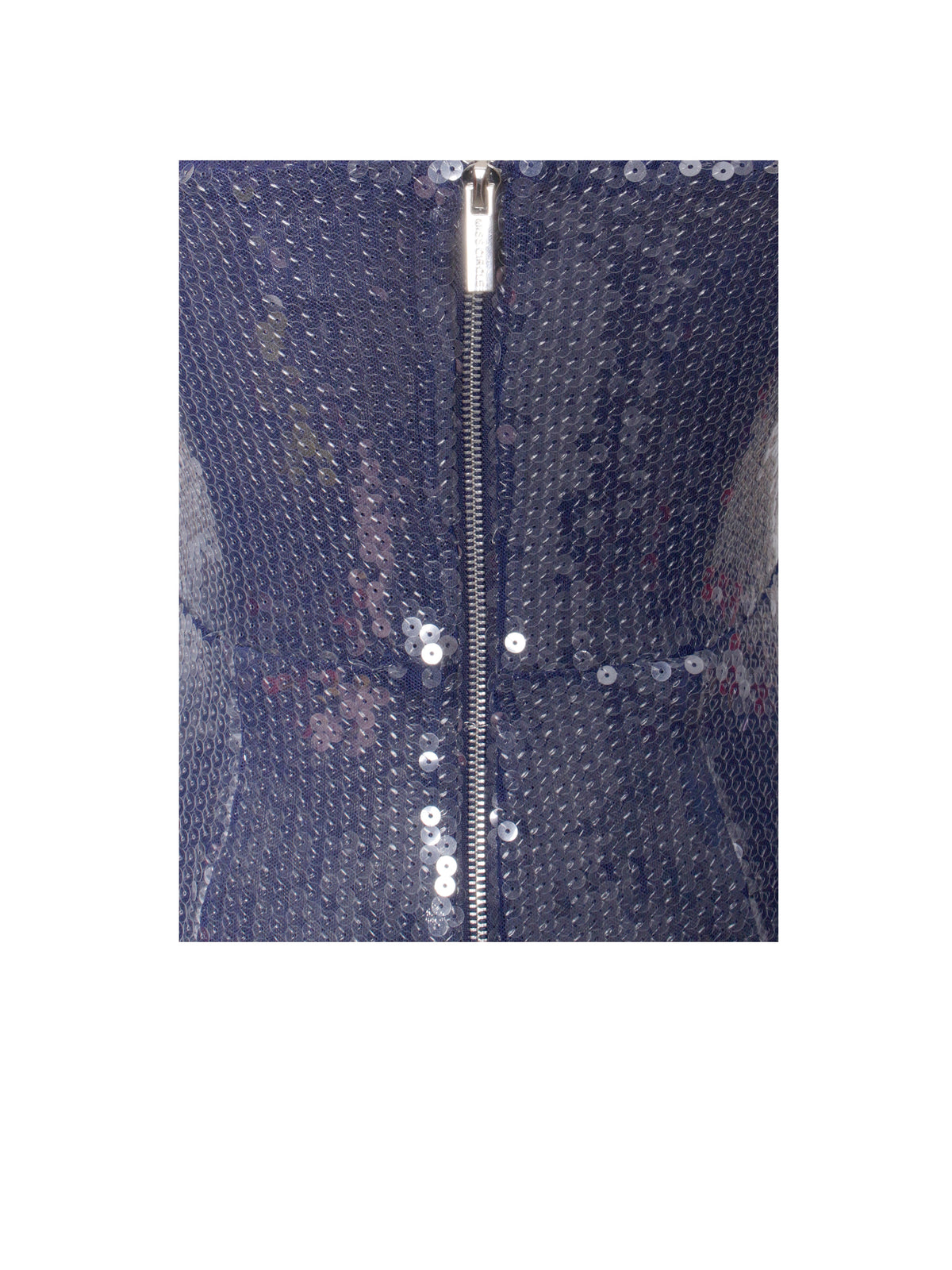 Ramona Navy Sequin Strapless High Slit Maxi Dress (Archive Sale)