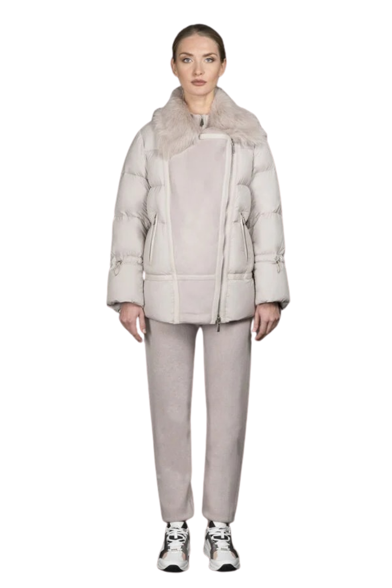 MooRER YOSS-KS3 Down Jacket Mandorla