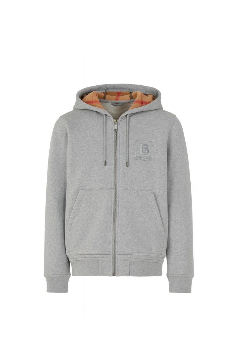 Burberry Men's Grey Cotton Sweatshirt