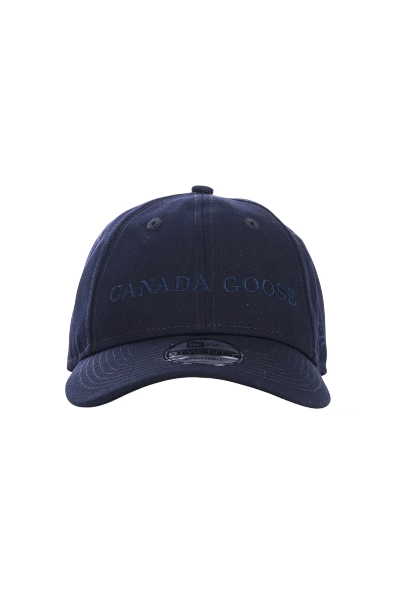 Canada Goose Men's Wordmark  Adjustable Cap Navy 5426M
