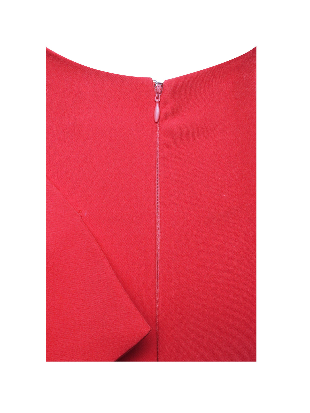 Radha Red Backless Longsleeve Maxi Dress with Bow (Archive Sale)