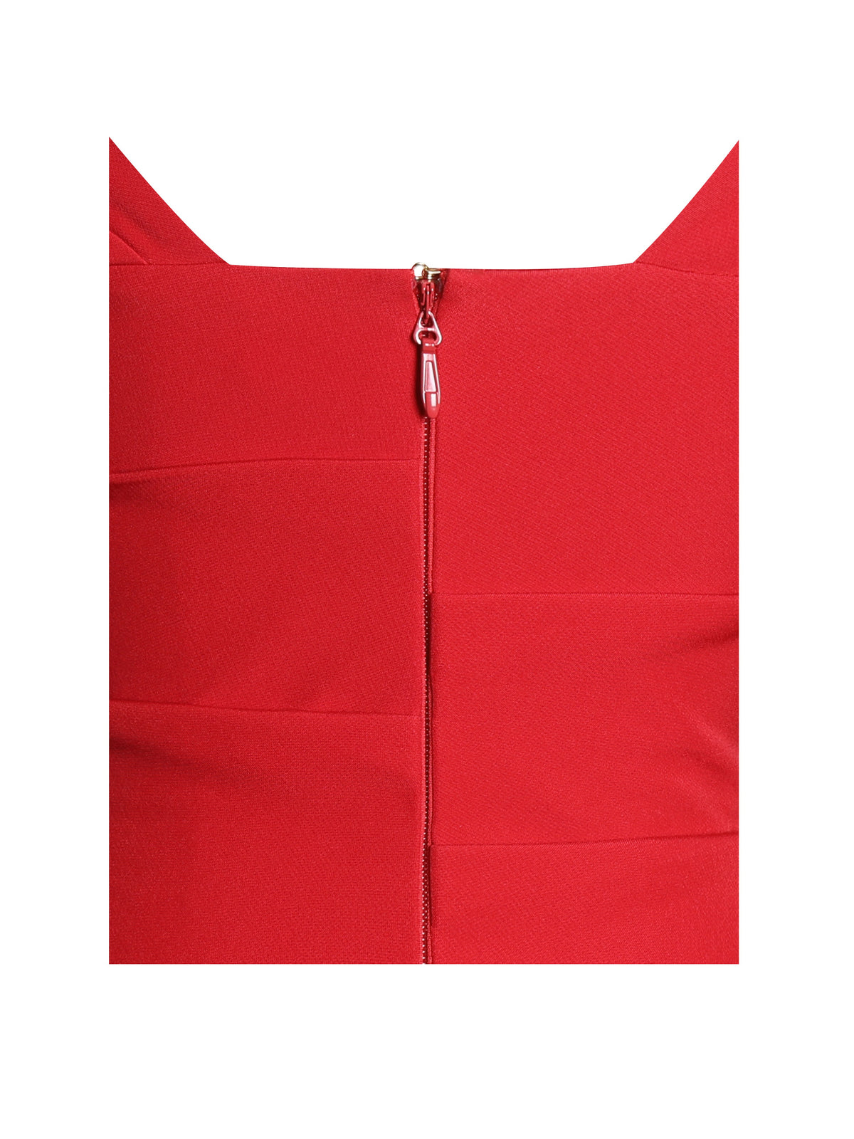 Cait Red Off Shoulder Drop Waist Mini Dress (Archive Sale)