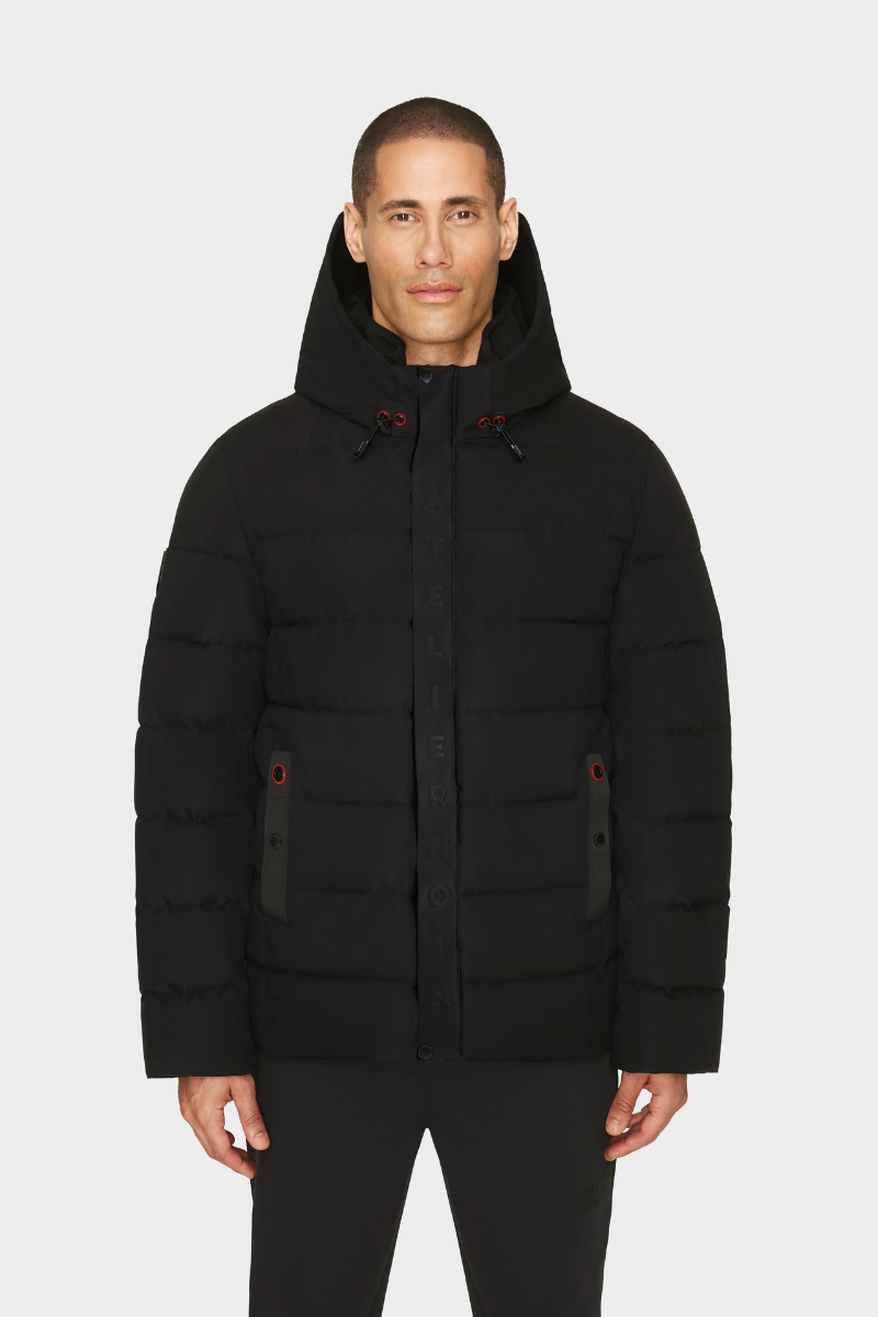 Rudsak Kenneth Puffer Jackets Black 7124502