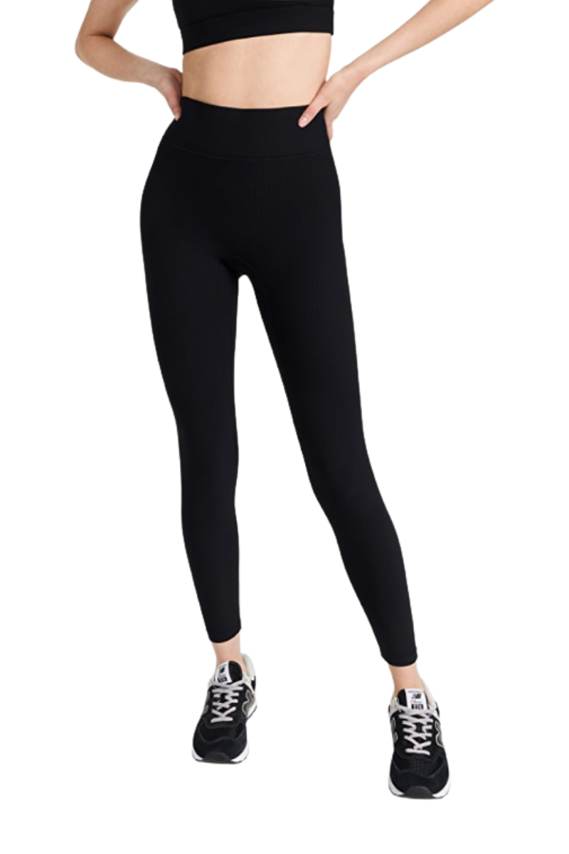 Bandier Rib Center Stag Legging Black AA202111