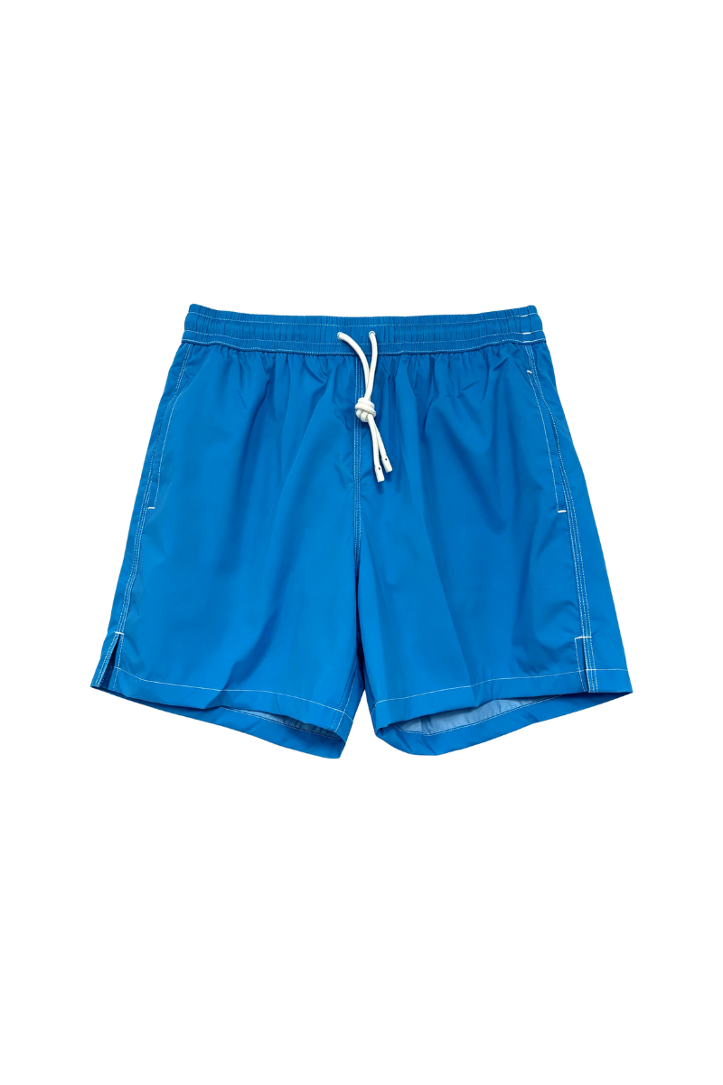 FEDELI Madeira Airstop Swim Shorts Trunks Bright Blue