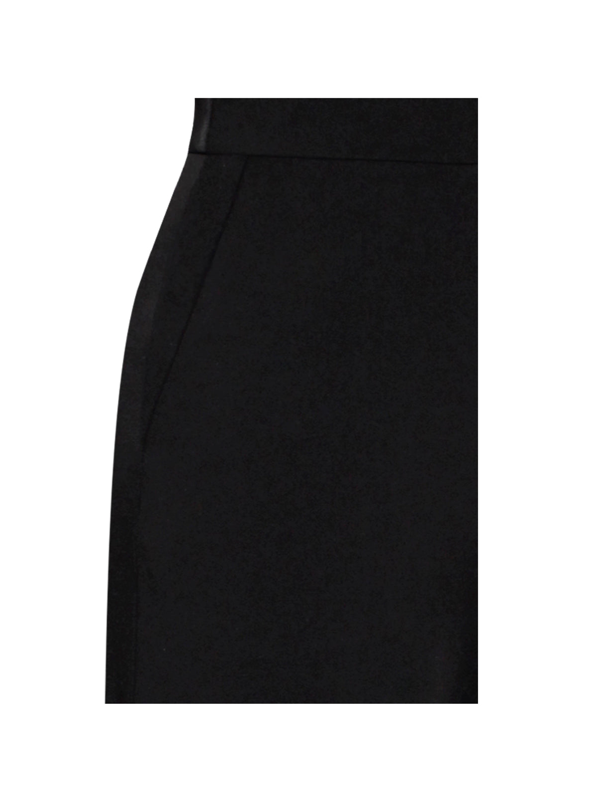 Onika Black Satin and Crepe Jumpsuit (Archive Sale)