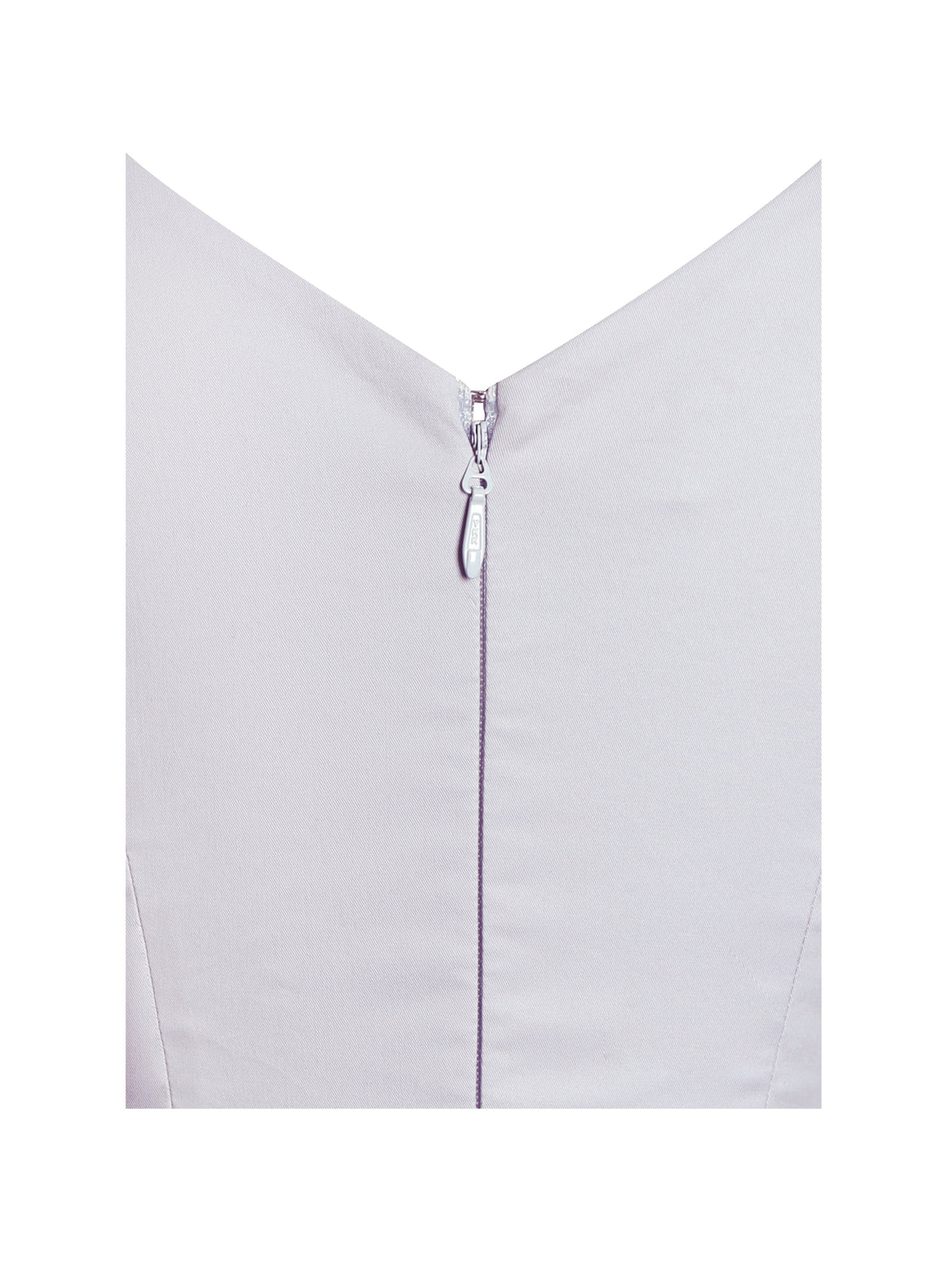 Zada Grey Pleated Breast Bubble Hem Mini Dress (Archive Sale)