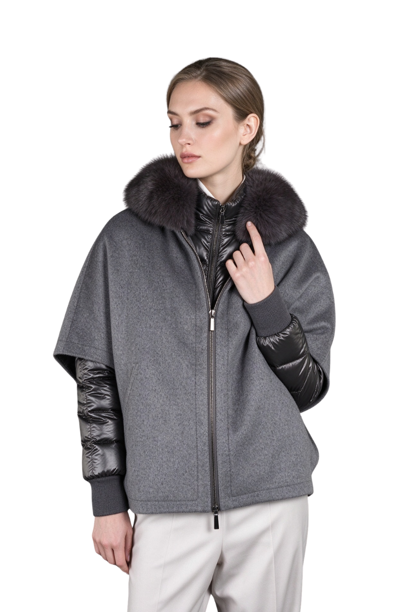 MooRER PEGASO-CWR Jacket Dark Grey