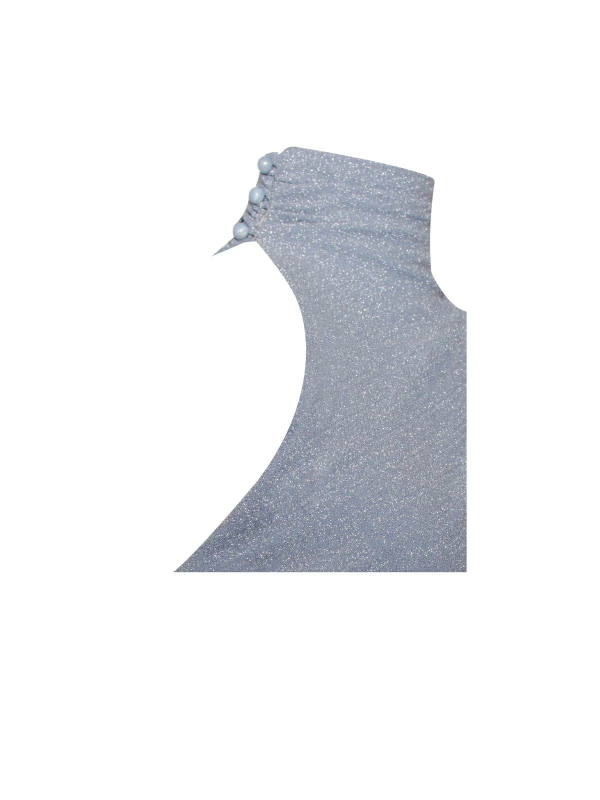 Peyton Light Blue One Sleeve Ruched Pencil Dress (Archive Sale)