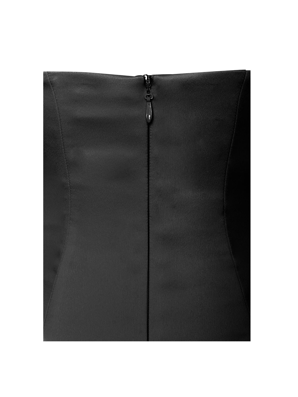 Noreen Black Satin Drop Waist Maxi Sundress (Archive Sale)