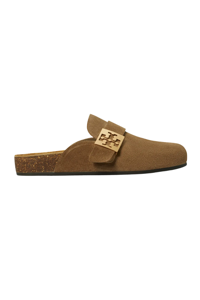 Tory Burch Mellow Mule River Rock/Gold 154446037