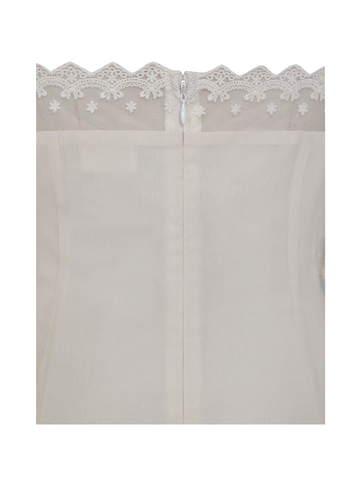 Zakira Lace Trim Half Sleeve Mini Dress (Archive Sale)