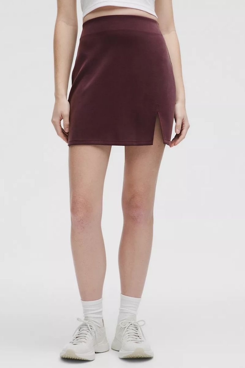 Lululemon Softstreme™ High-Rise Mini Skirt _ Goodnight Plum