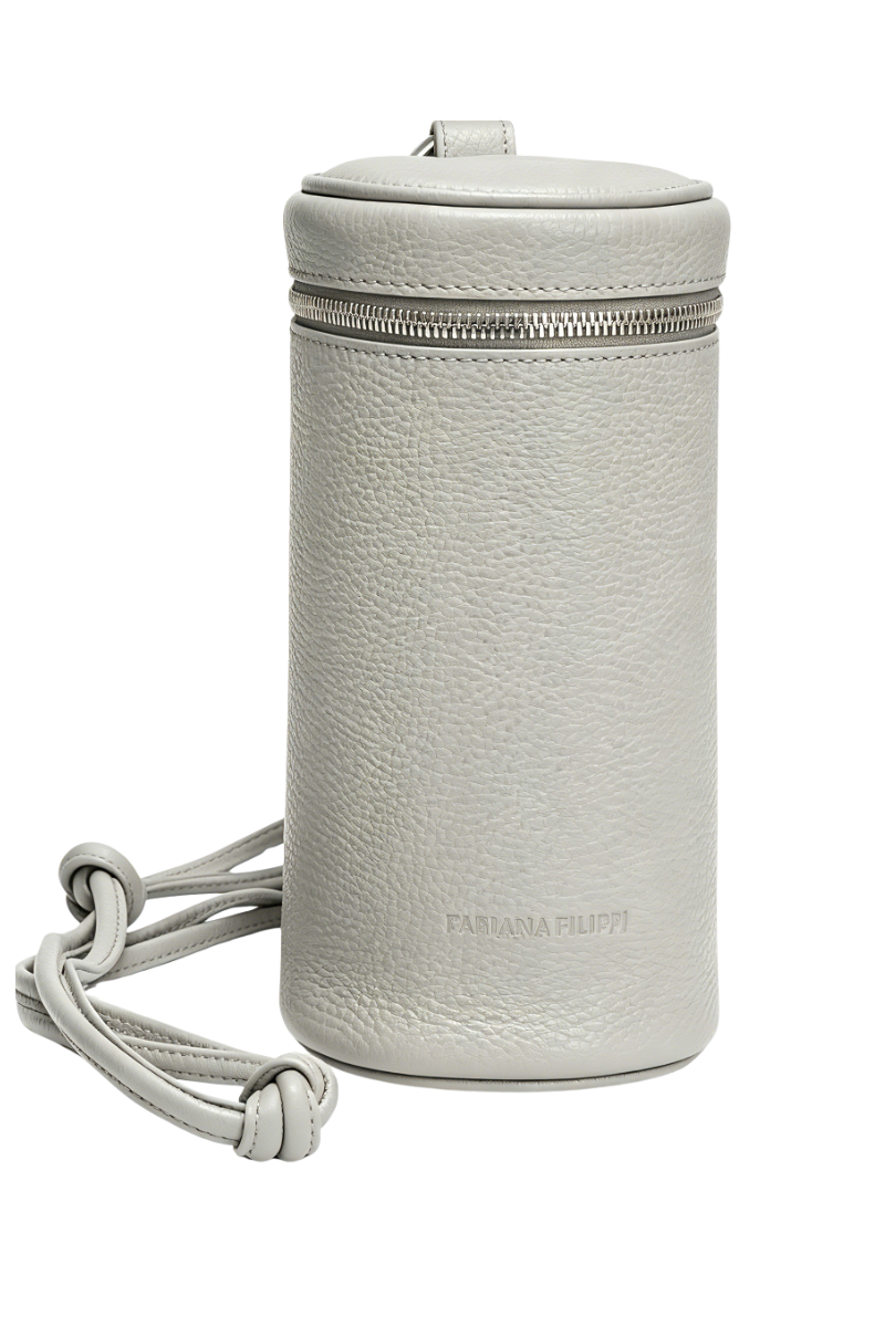Fabiana Filippi Bucket Bag Light Gray AAD273A819