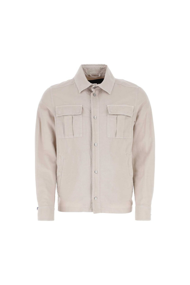 Herno Men Outerwear Jacket Gi000330U-13147 Naturale