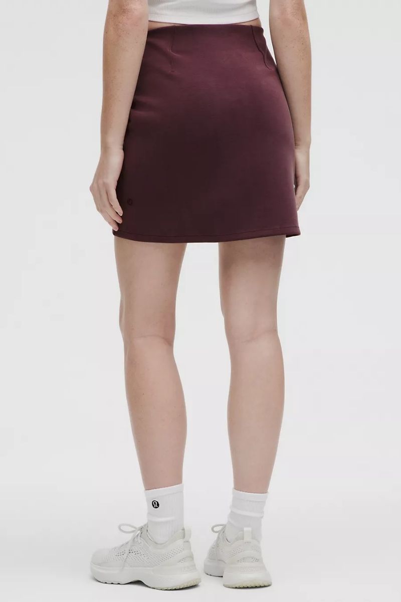 Lululemon Softstreme™ High-Rise Mini Skirt _ Goodnight Plum
