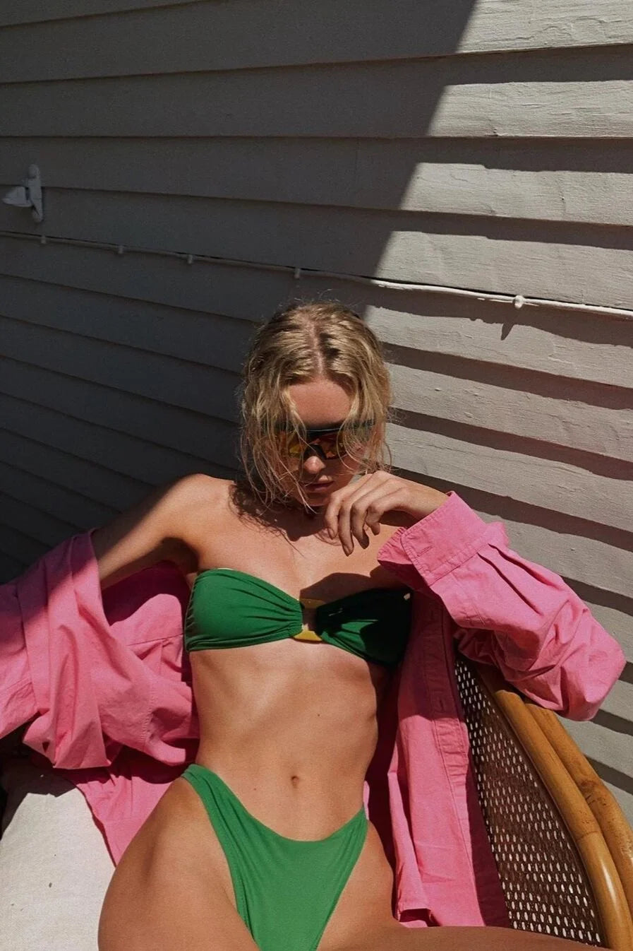 Solid & Striped The Tati Bottom - Grass