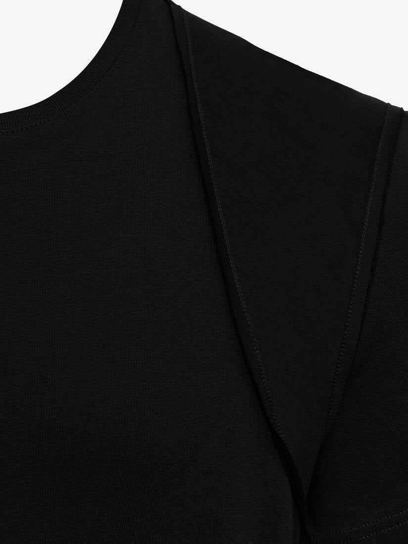 Alexander McQueen  Men's Harness T-shirt in Black