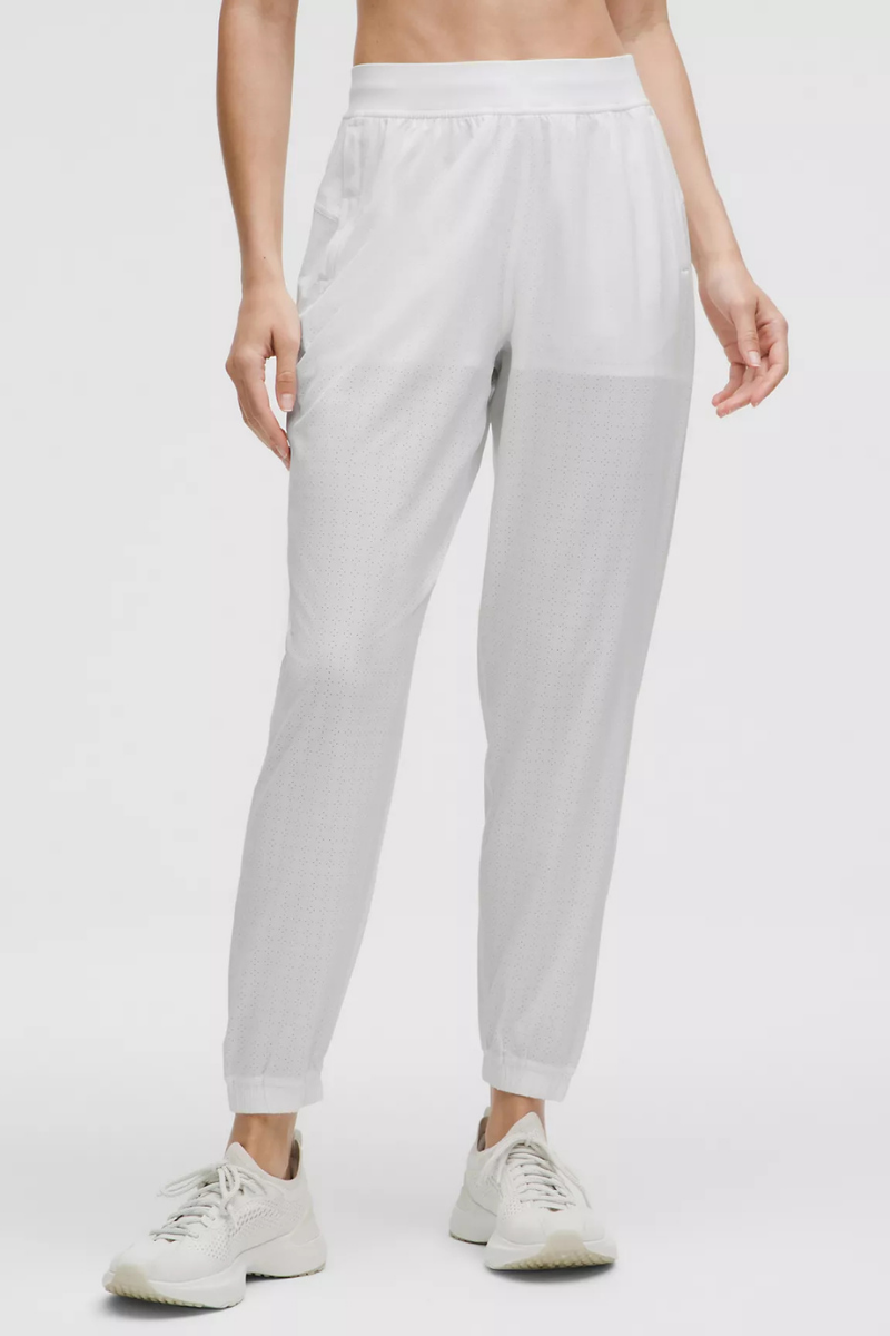 Lululemon Adapted State Perforated HR Jogger  WHT