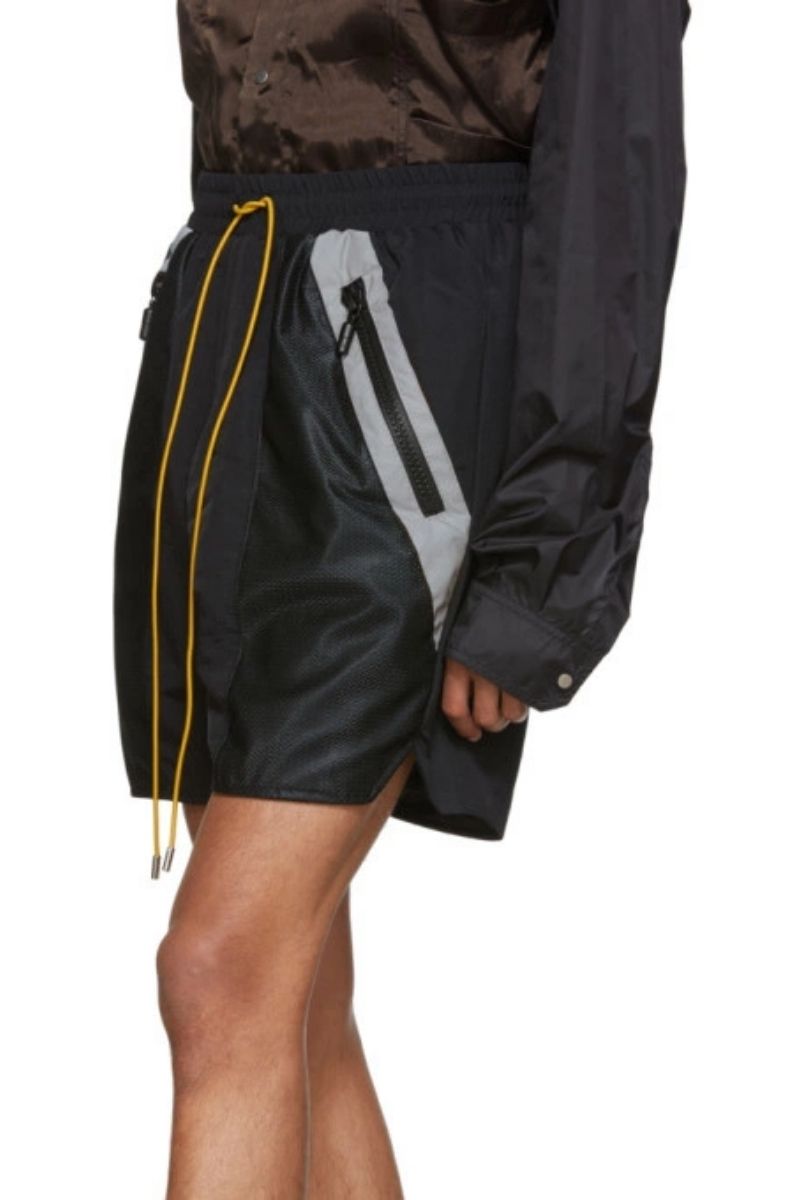Rhude Black 3M Multi Shorts