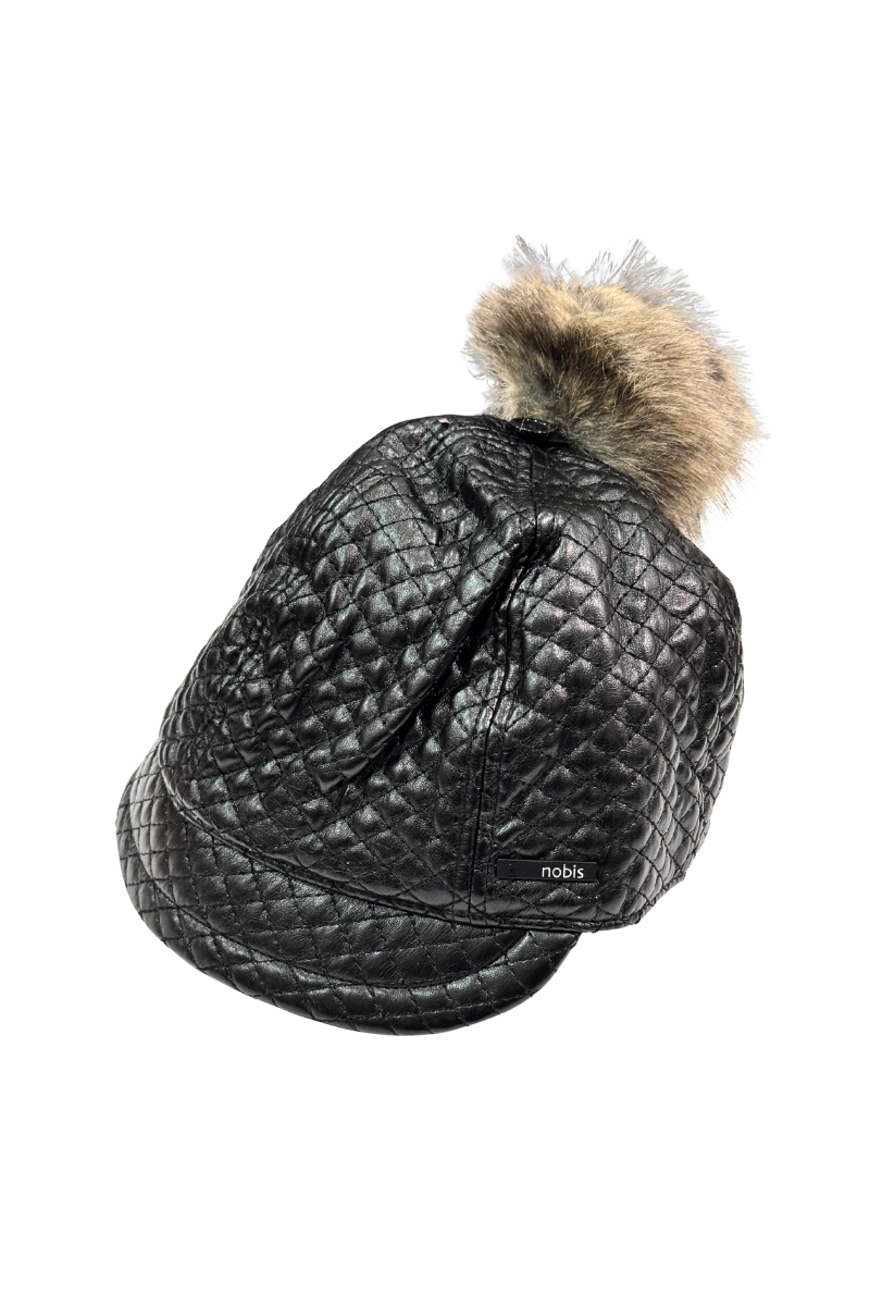 Nobis Faux Leather Hat