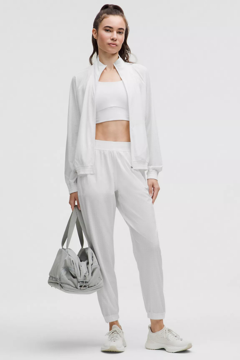 Lululemon Adapted State Perforated HR Jogger  WHT