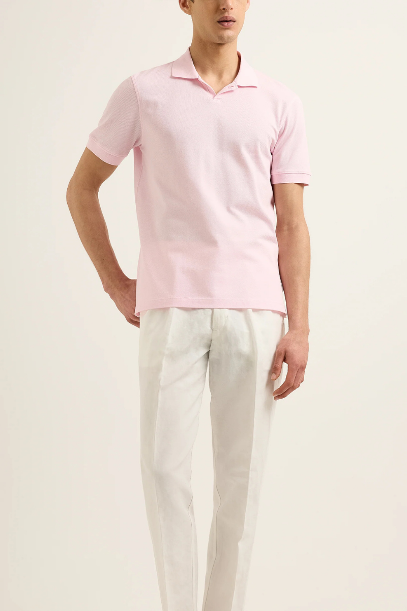 Orlebar Brown HORTON PIQUE STITCH-277945-ROSE