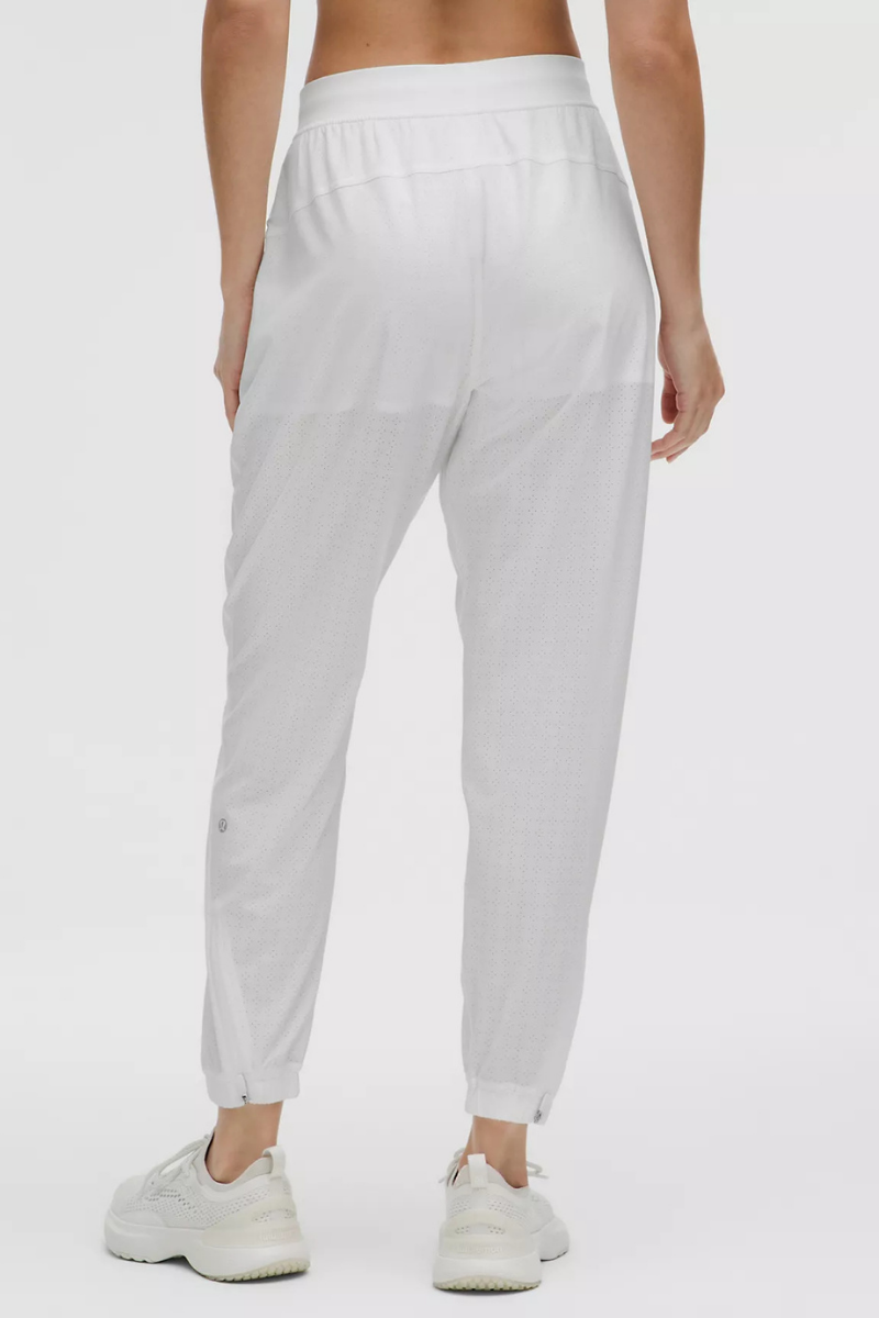 Lululemon Adapted State Perforated HR Jogger  WHT
