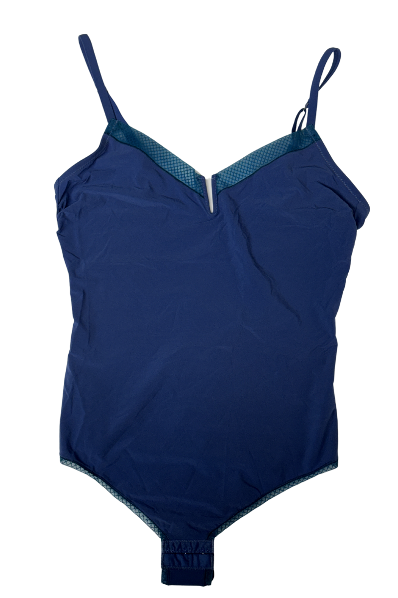 La Perla Navy Nylon  Bodysuit