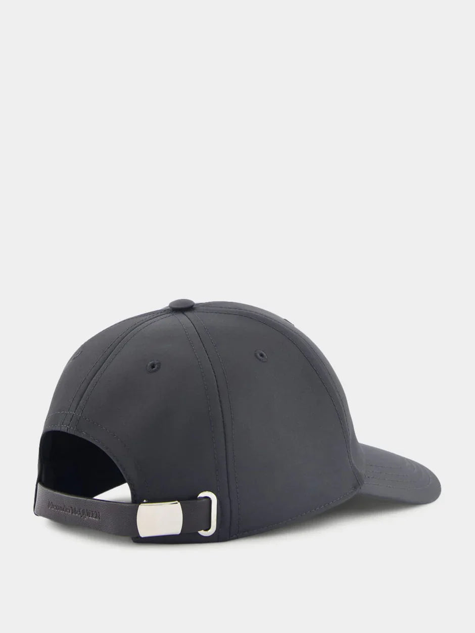 Alexander McQueen Graffiti Logo Baseball Cap – Black