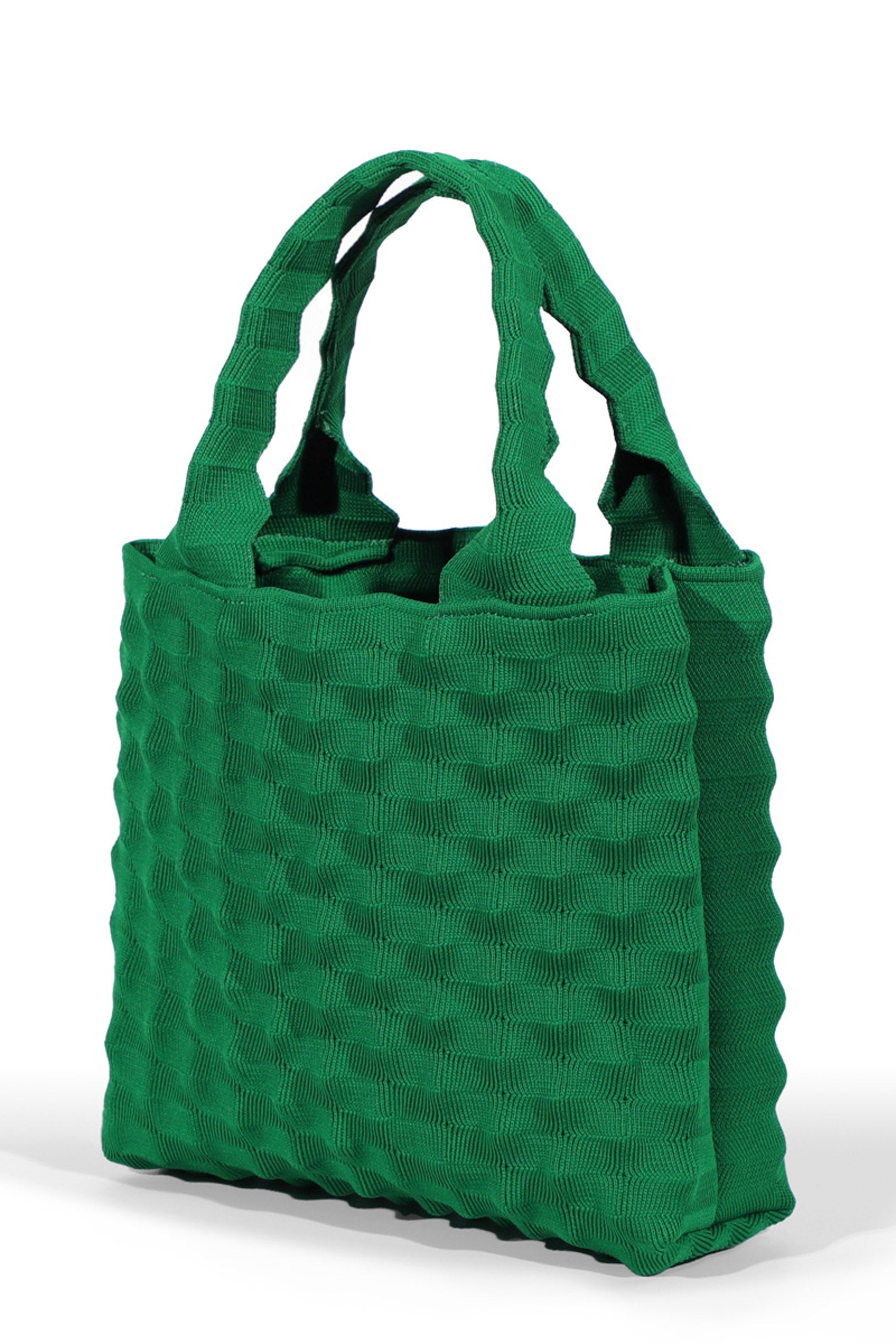 Max Simple Pineapple Knit Bag-Green