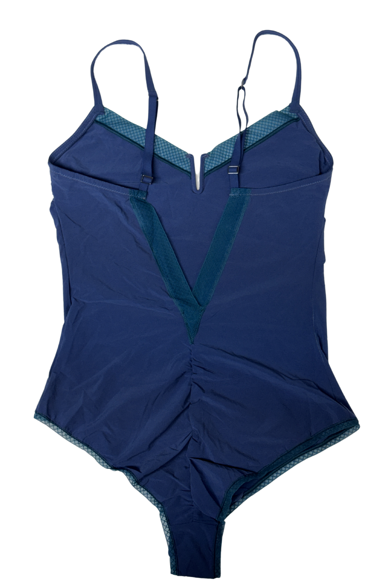 La Perla Navy Nylon  Bodysuit