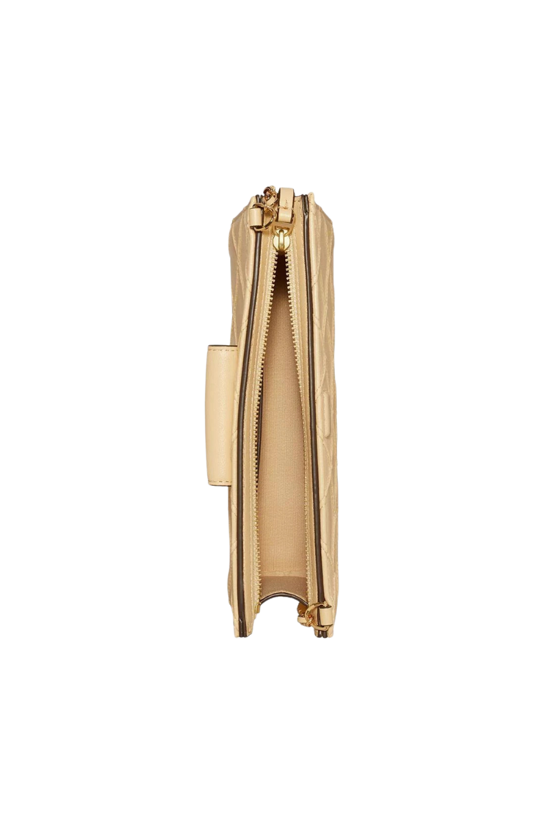 Tory Burch Fleming Mini Chain Wallet Vanilla Soft Serve 167250-700