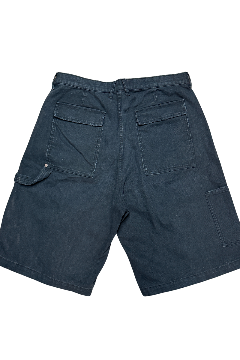 Rhude Black Denim Shorts