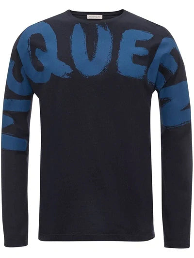 Alexander McQueen Logo Printed Crewneck T-shirt