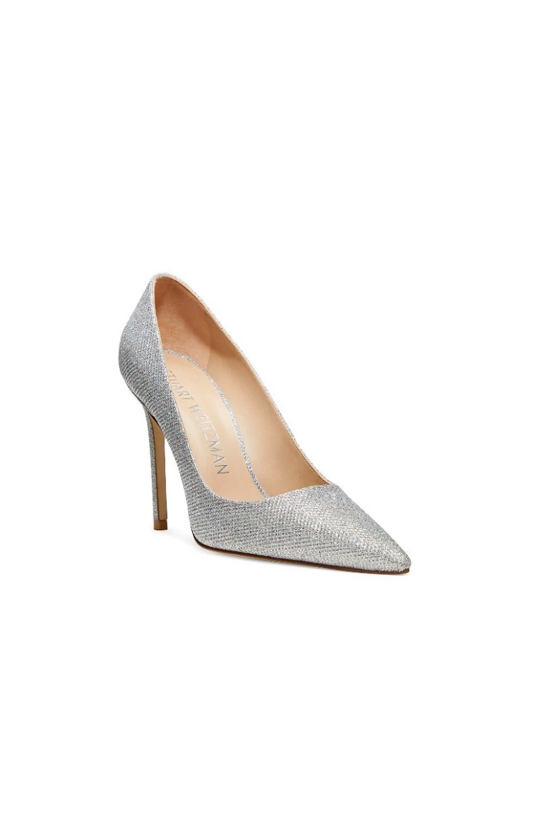 Stuart Weitzman STUART 100 PUMP (CYA-CRYSIAL)