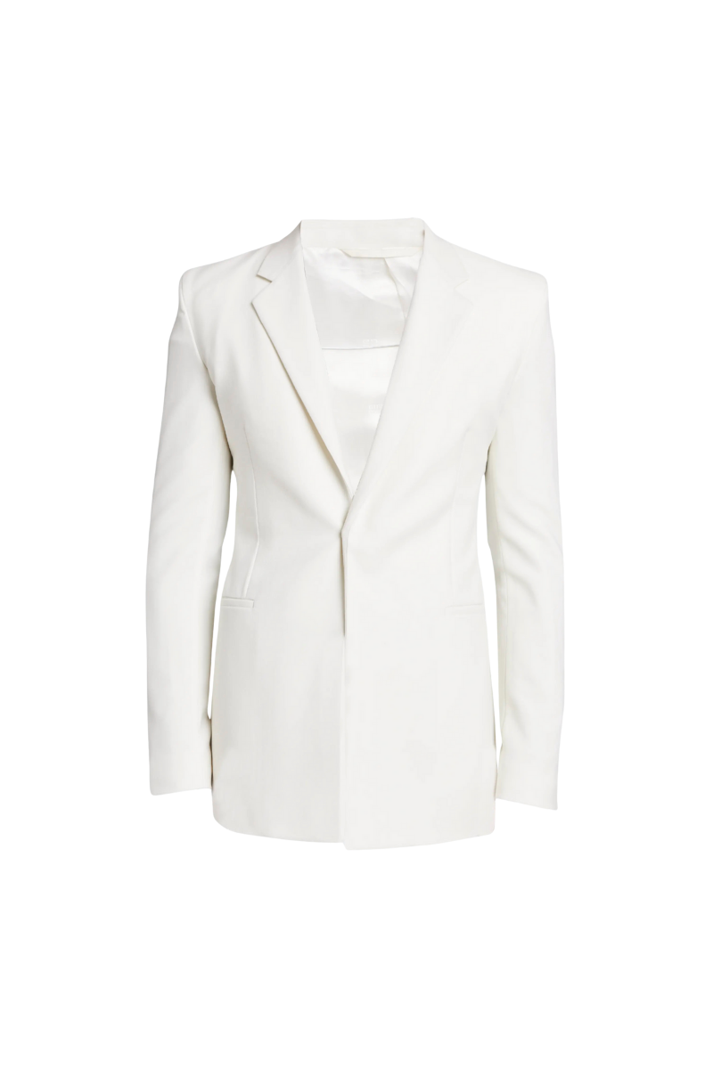 Givenchy Extra Fitted Jacket-White
