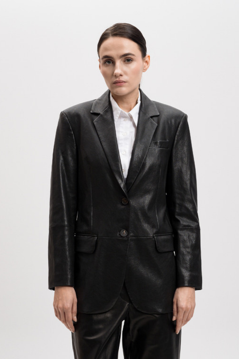 Brunello Cucinelli Women's Leather Top MPCCK7008