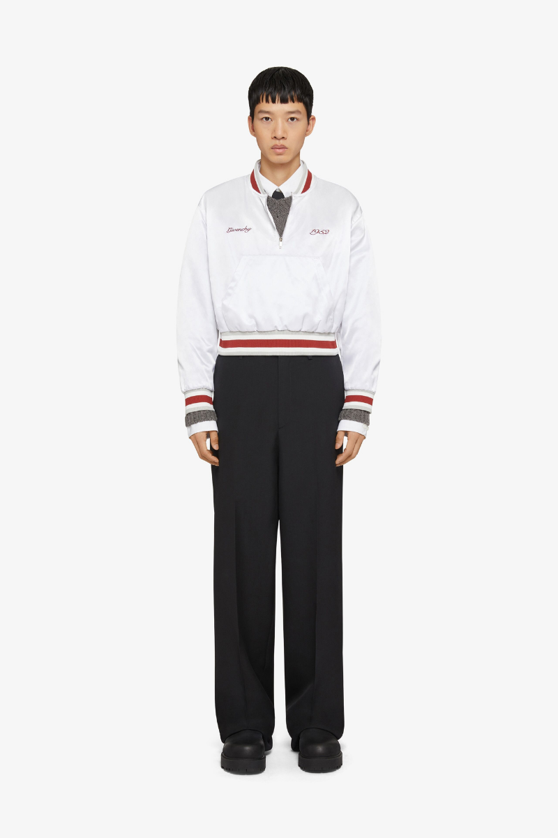 Givenchy Pull Over Bomber_White
