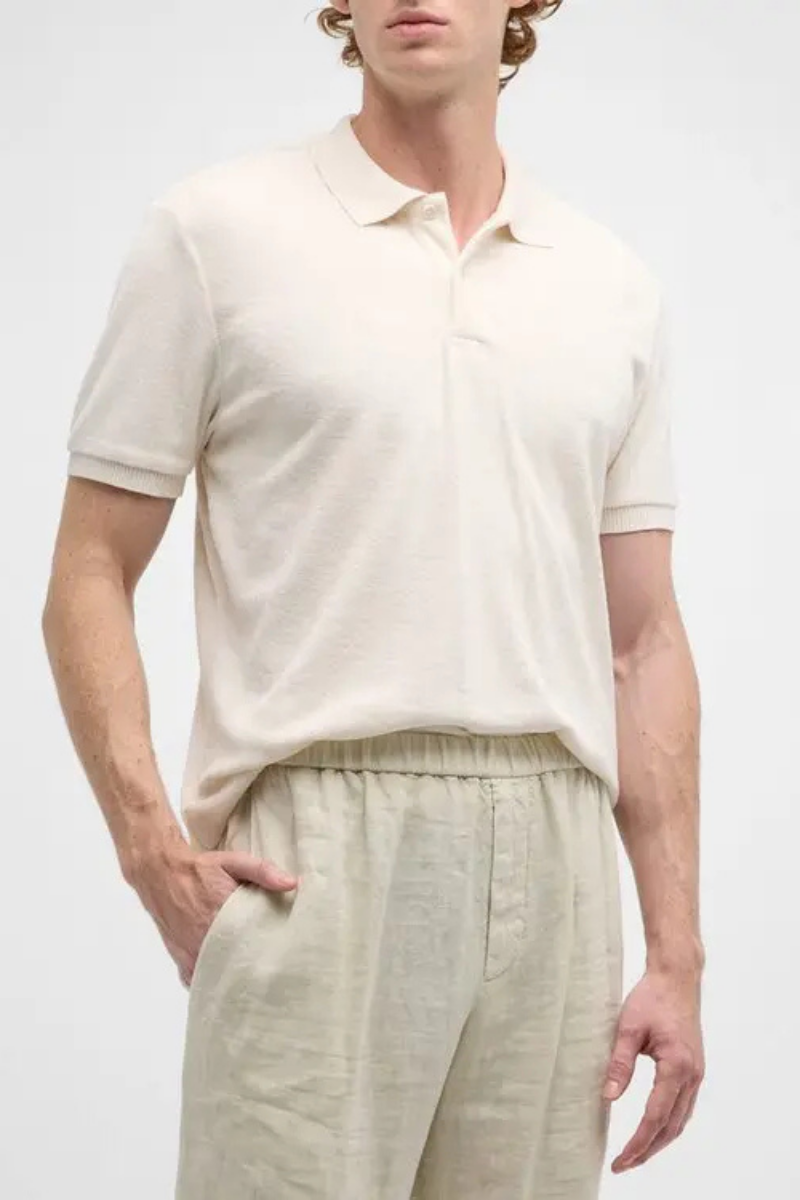 Orlebar Brown JARRETT TOWELLING-278313-MATCHSTICK