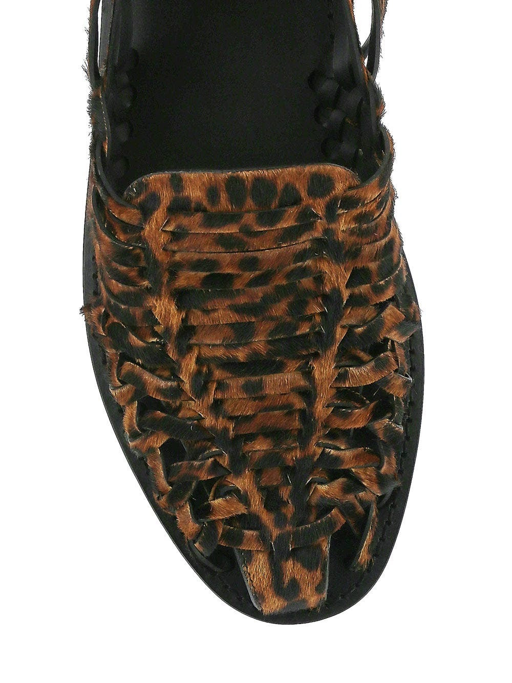Saint Laurent Deo Sandals Leopard Print Men’s New