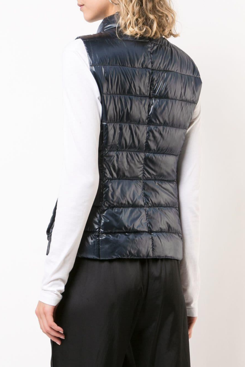 Herno Women's  Giulia Navy Down Vest