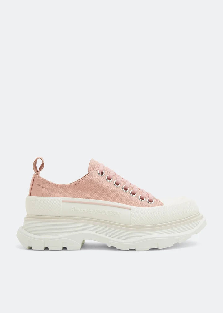 Alexander McQueen Tread Slick Sneakers in Pink
