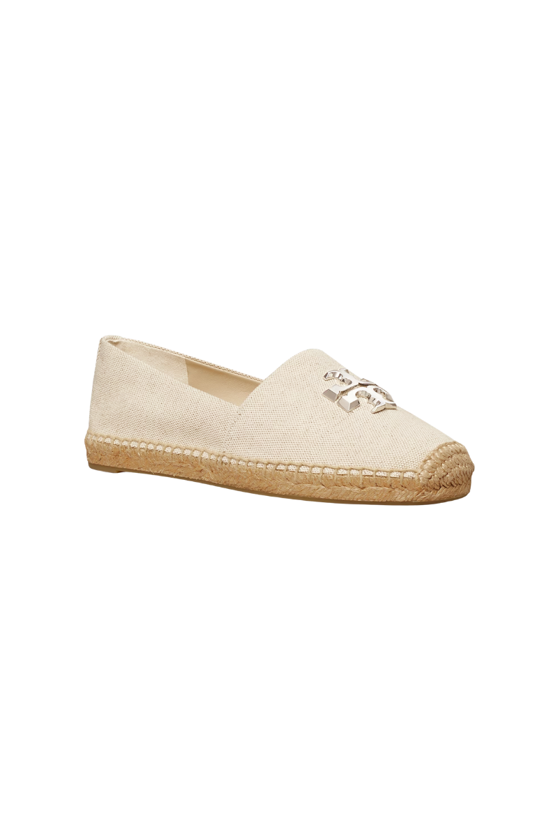 Tory Burch Eleanor Espadrille New Cream / Silver 184637-052