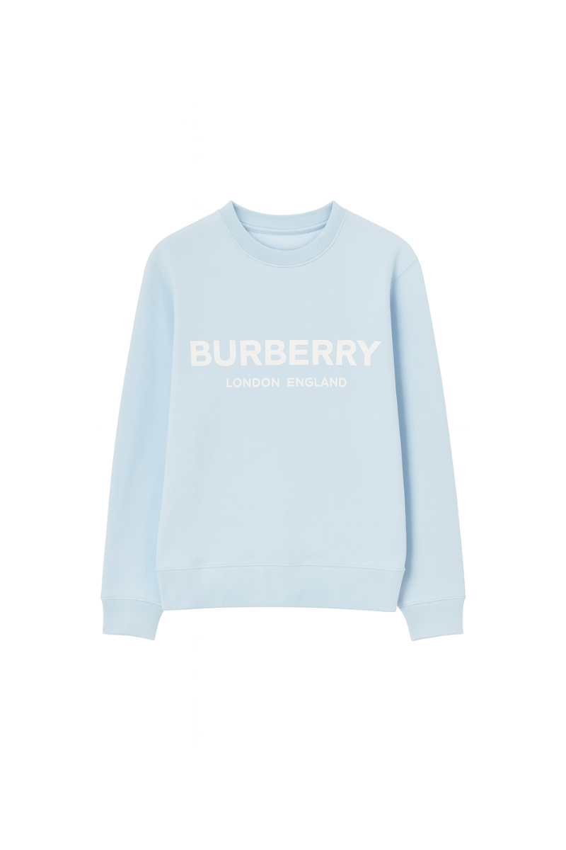 Burberry Women Blue Cotton Top