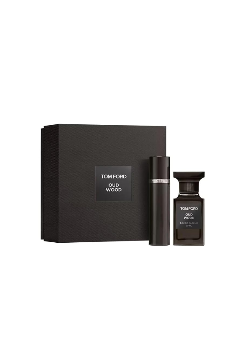 TOM FORD Oud Wood Eau de Parfum 50ml & 10ml Travel Spray Gift Set