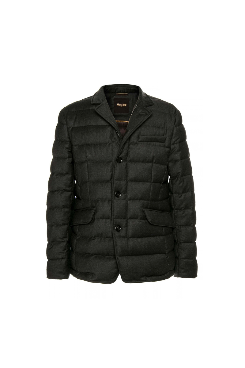 MooRer ZAYN-L Quilted Down Jacket Black